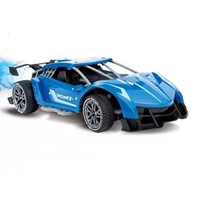  ماشین کنترلی شارژی لامبورگینی آبی دودزا smoke Lamborghini Remote Control Sport 2.4G-اسباب بازی